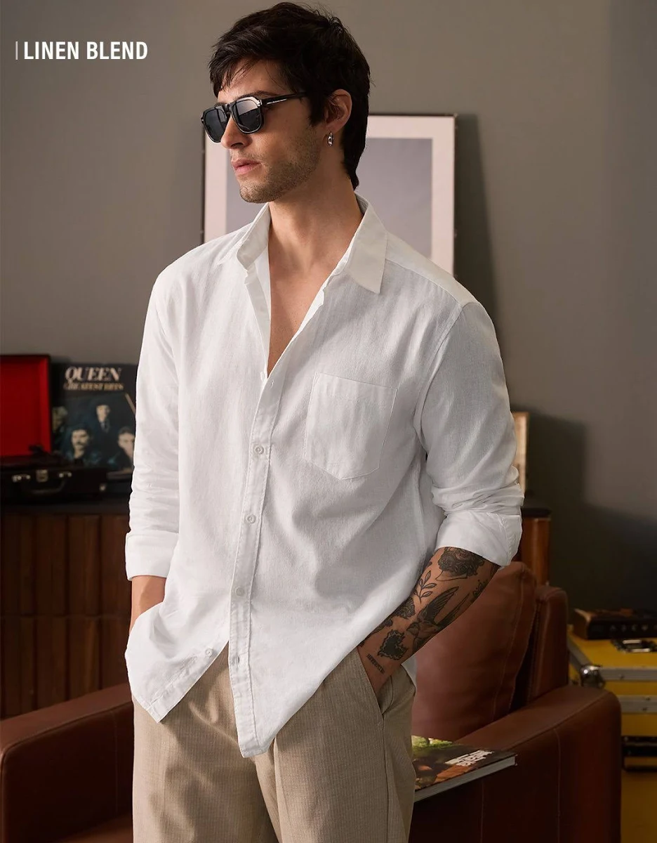 mens-casual-cotton-poplin-shirt
